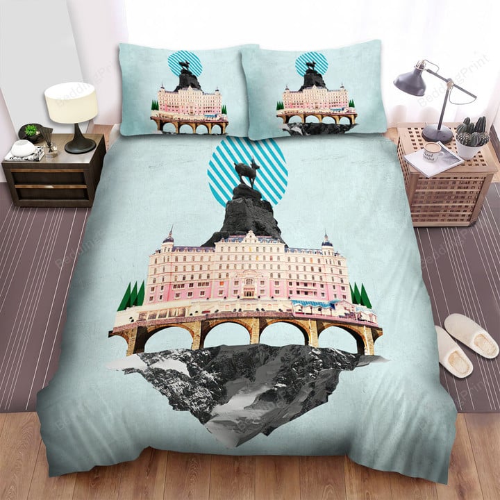 The Grand Budapest Hotel (2014) Movie Illustration 6 Bed Sheets Spread Comforter Duvet Cover Bedding Sets