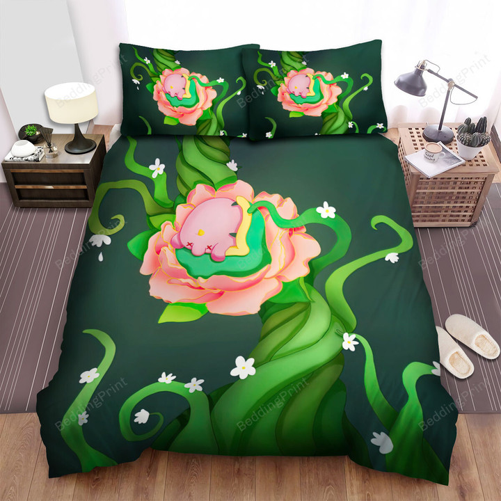The Wild Animal -The Blobfish Being Absorbed Bed Sheets Spread Duvet Cover Bedding Sets