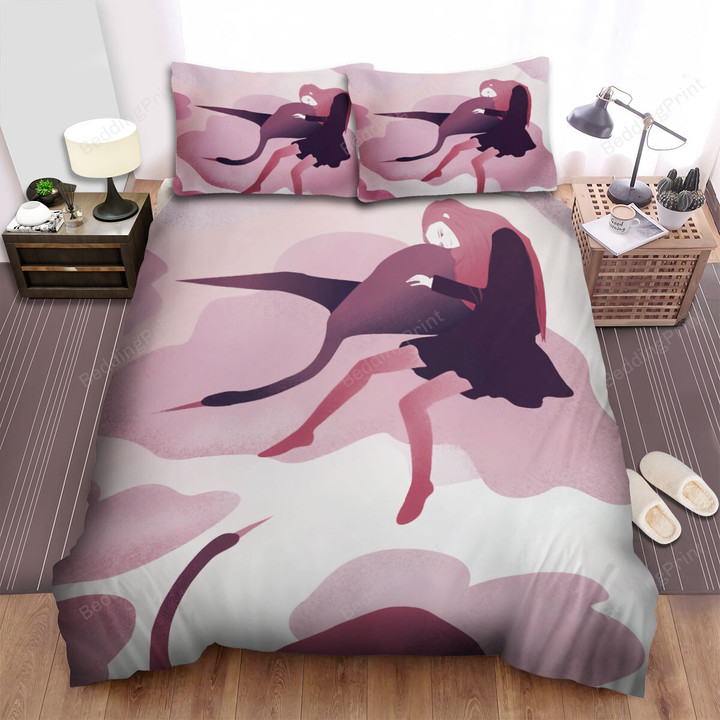 Relying On The Swan Bed Sheets Spread Duvet Cover Bedding Sets