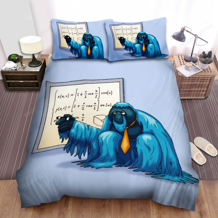 The Wild Animal - The Orangutan Professor Bed Sheets Spread Duvet Cover Bedding Sets