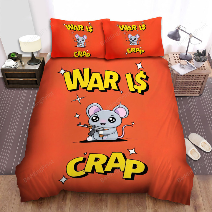 The Wild Creature - The Mouse With Ak Bed Sheets Spread Duvet Cover Bedding Sets