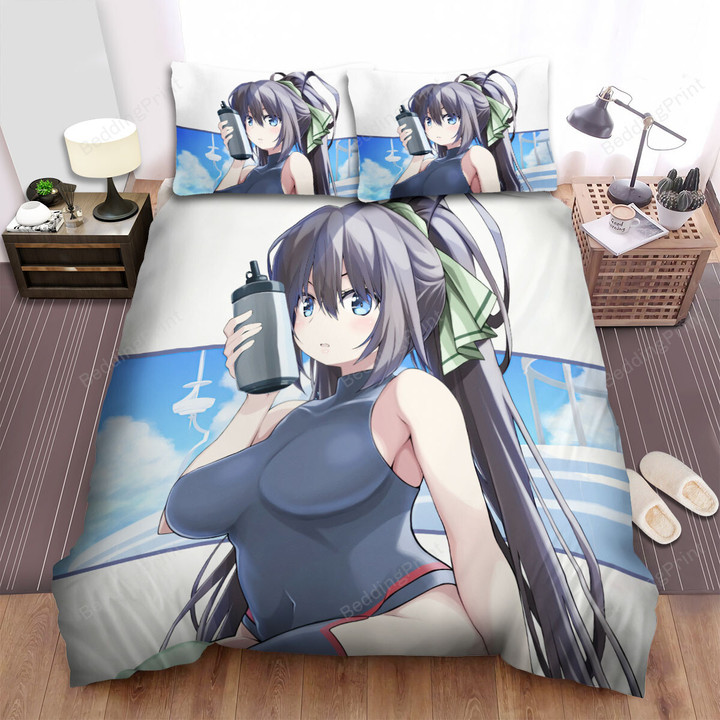 Infinite Stratos Shinonono Houki Digital Illustration Bed Sheets Spread Duvet Cover Bedding Sets