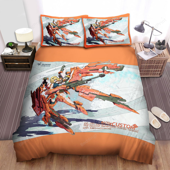 Infinite Stratos The Second Generation Charlotte Dunois Bed Sheets Spread Duvet Cover Bedding Sets
