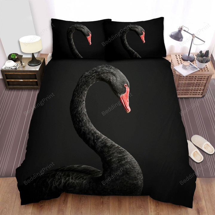 The Wild Animal - The Black Swan 3d Art Bed Sheets Spread Duvet Cover Bedding Sets