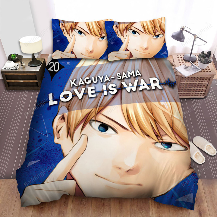 Kaguya-Sama: Love Is War Anime Poster 3 Bed Sheets Spread Comforter Duvet Cover Bedding Sets