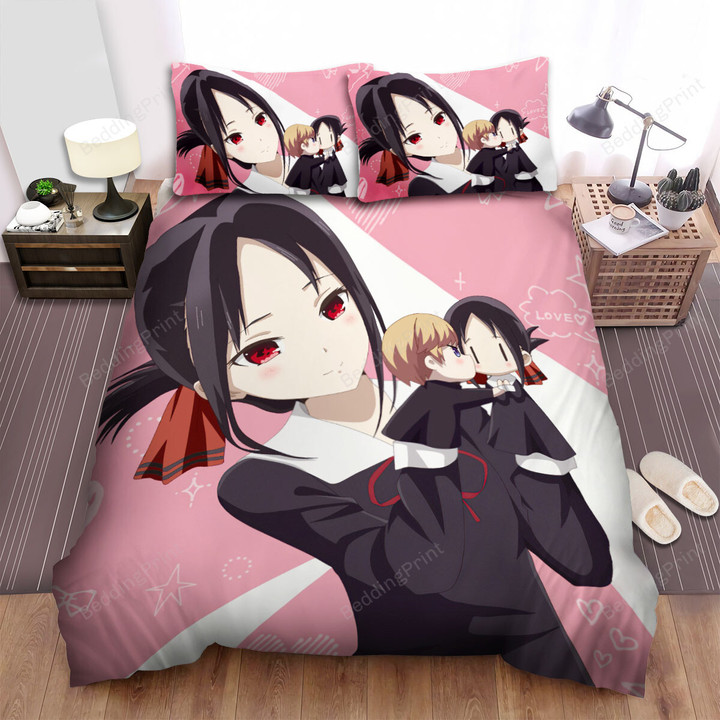 Kaguya-Sama: Love Is War Anime Poster 14 Bed Sheets Spread Comforter Duvet Cover Bedding Sets