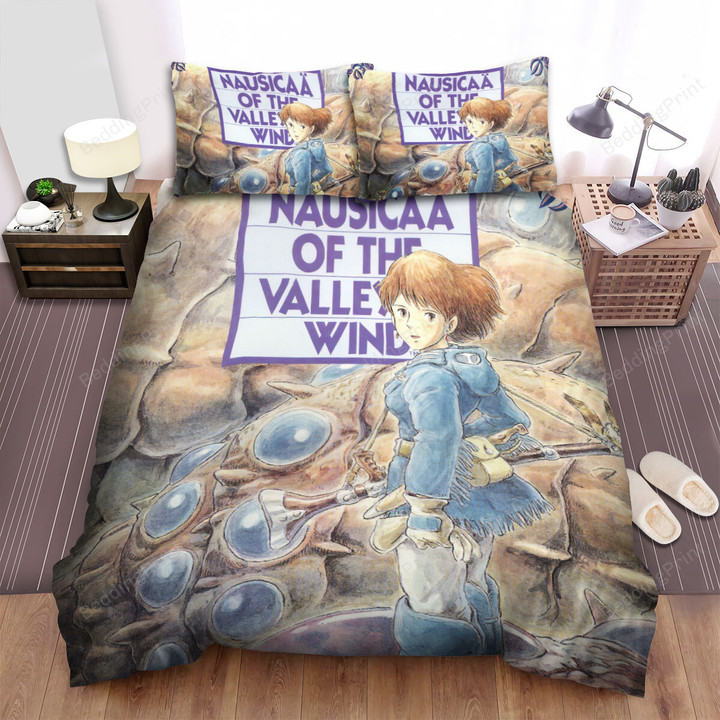 Nausicaä Of The Valley Of The Wind (1984) Girl From Nowhere Movie Poster Bed Sheets Spread Comforter Duvet Cover Bedding Sets