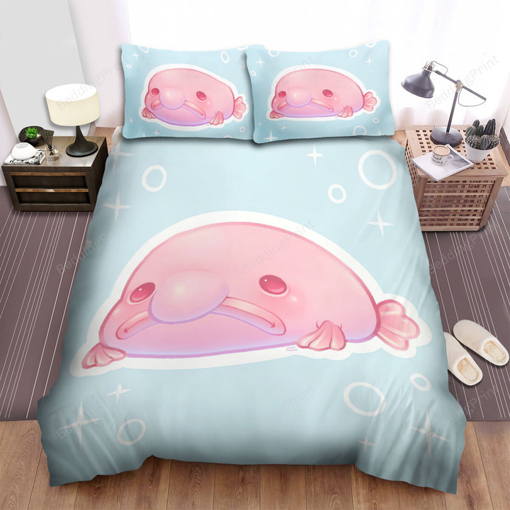 The Wild Animal -The Blobfish With The Sad Face Bed Sheets Spread Duvet Cover Bedding Sets
