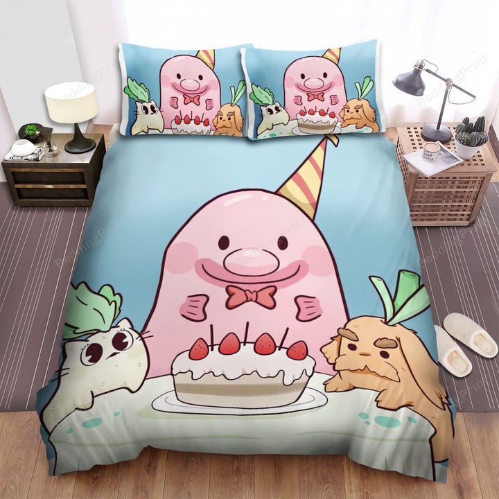The Wild Animal -The Blobfish Celebrating Art Bed Sheets Spread Duvet Cover Bedding Sets