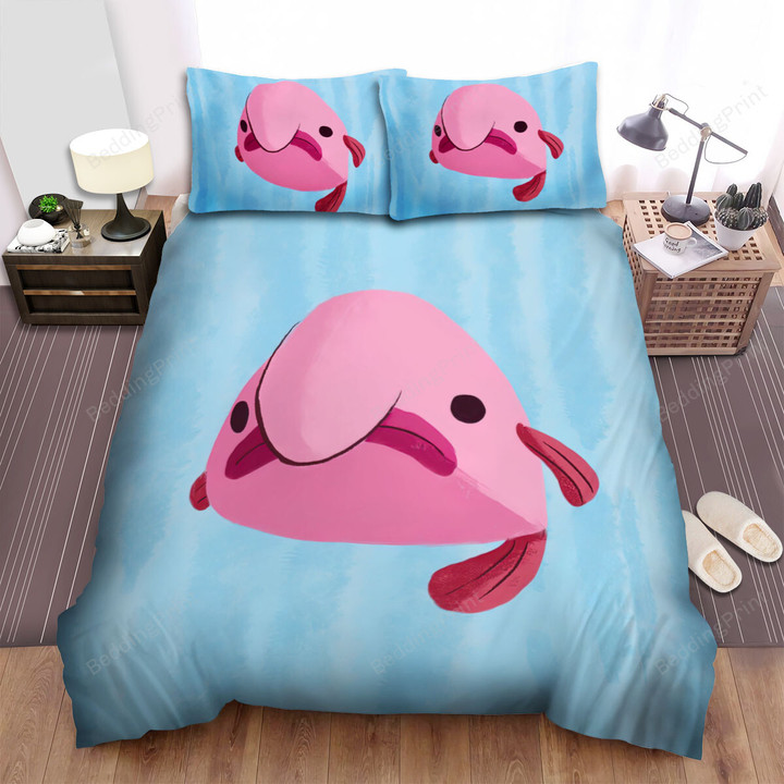 The Wild Animal - The Blobfish So Sad Bed Sheets Spread Duvet Cover Bedding Sets