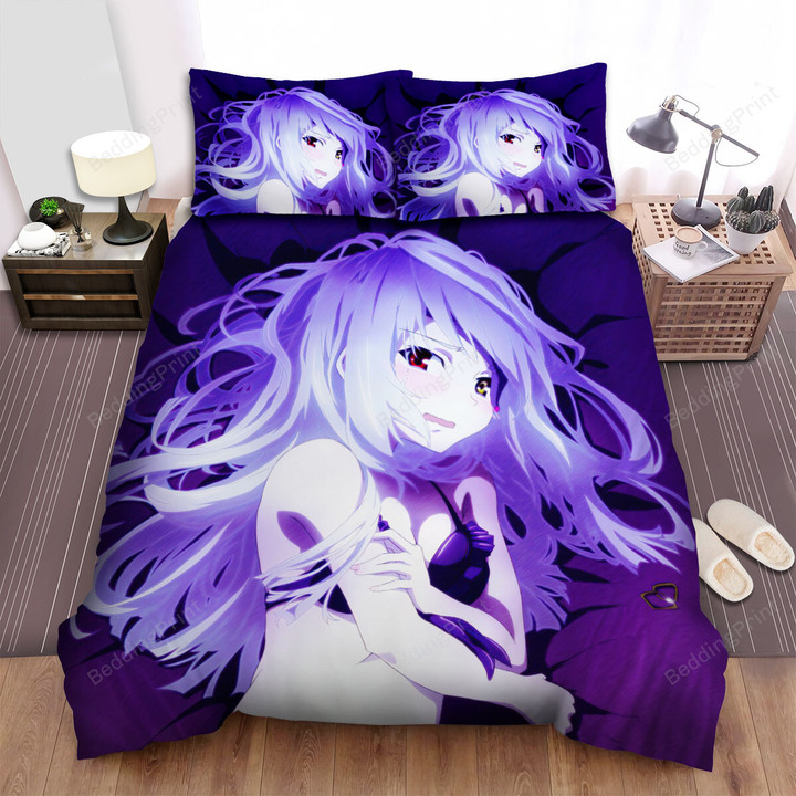 Infinite Stratos Laura Bodewig In Sexy Lingerie Bed Sheets Spread Duvet Cover Bedding Sets