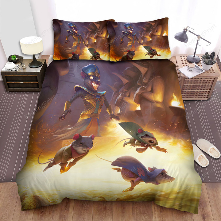 The Wildlife - The Mouse Running Out Of The Tomb Bed Sheets Spread Duvet Cover Bedding Sets