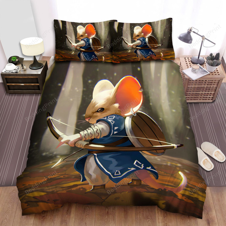 The Wild Animal - The Mouse Archer Art Bed Sheets Spread Duvet Cover Bedding Sets