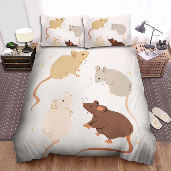 The Wild Animal - The Mouse And Its Fellows Bed Sheets Spread Duvet Cover Bedding Sets