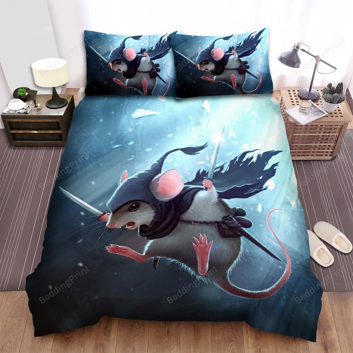 The Wild Animal - The Assassin Mouse Jumping Bed Sheets Spread Duvet Cover Bedding Sets