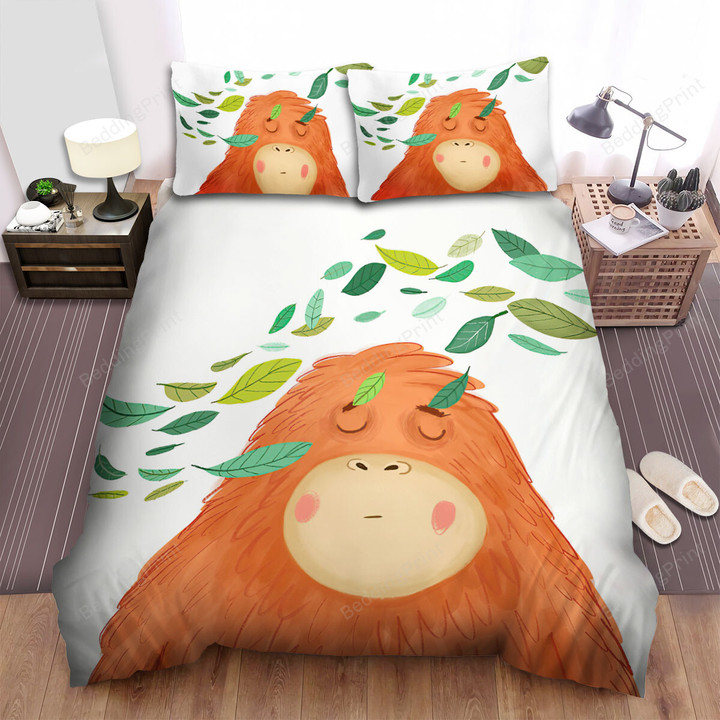 The Wildlife - The Orangutan And The Wind Bed Sheets Spread Duvet Cover Bedding Sets