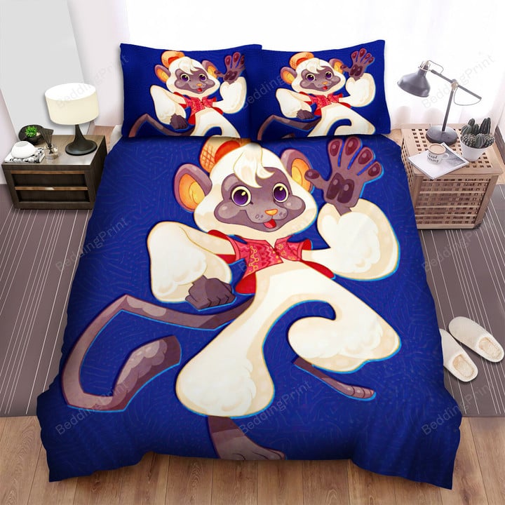 The Lemur Game Character Bed Sheets Spread Duvet Cover Bedding Sets