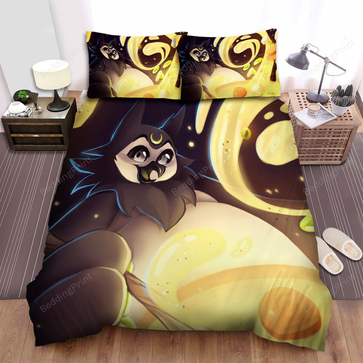 The Owl Witch Cooking Art Bed Sheets Spread Duvet Cover Bedding Sets