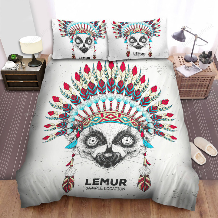 The Lemur Chief Art Bed Sheets Spread Duvet Cover Bedding Sets