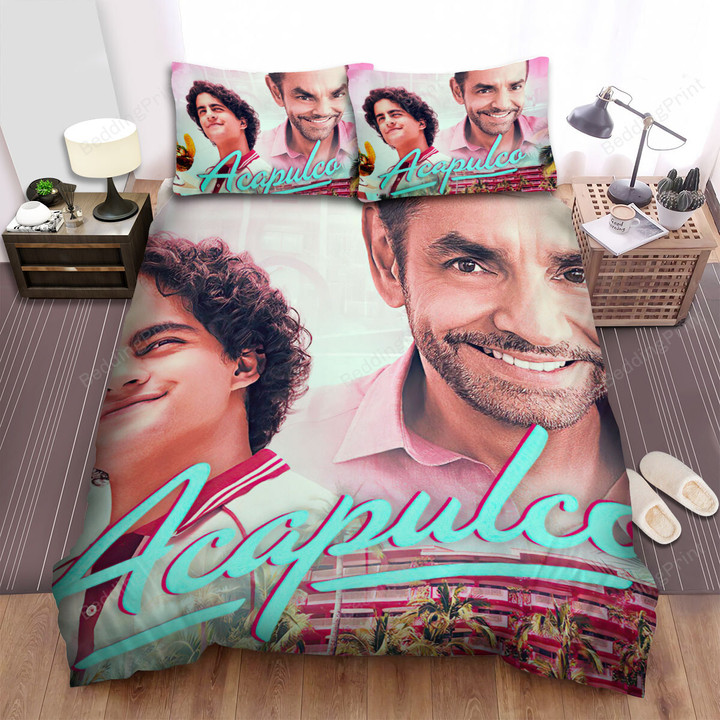 Acapulco (2021) Poster Movie Poster Bed Sheets Spread Comforter Duvet Cover Bedding Sets Ver 3