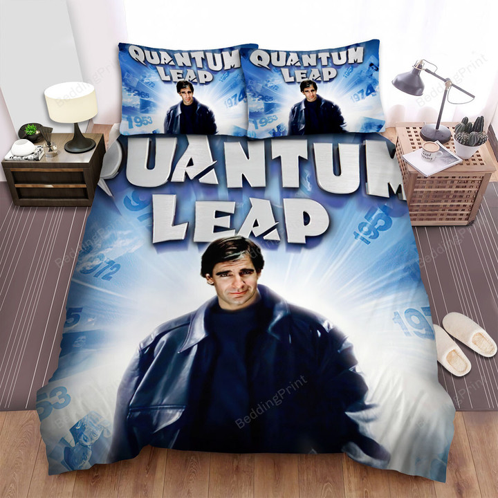 Quantum Leap (1989–1993) Wallpaper Movie Poster Bed Sheets Spread Comforter Duvet Cover Bedding Sets