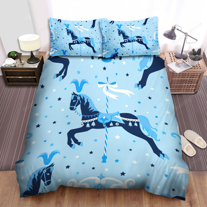 The Wildlife - The Horse In The Carousel Bed Sheets Spread Duvet Cover Bedding Sets