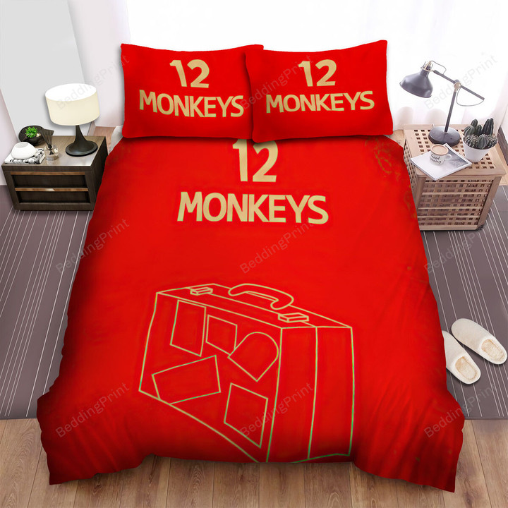 12 Monkeys (2015–2018) Package Movie Poster Bed Sheets Spread Comforter Duvet Cover Bedding Sets