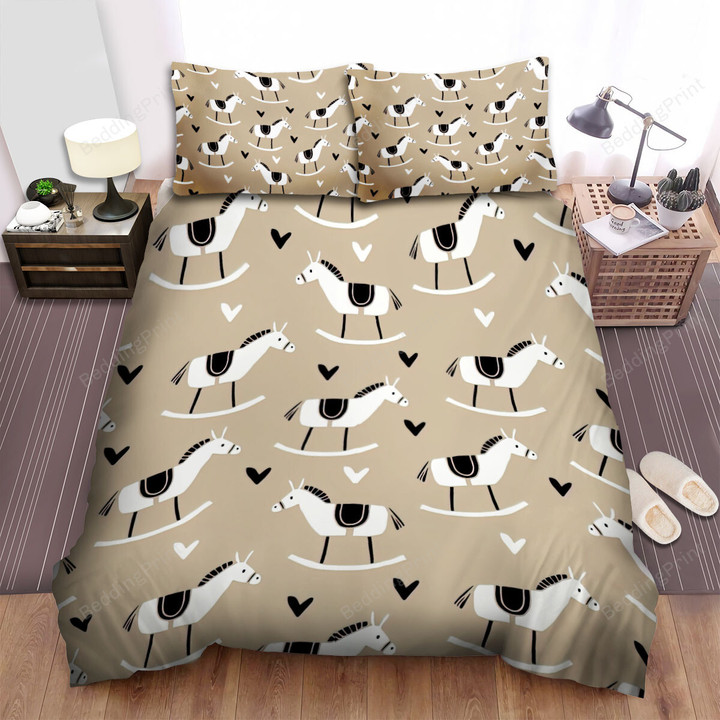 The Wildlife - The White Horse Toy Bed Sheets Spread Duvet Cover Bedding Sets