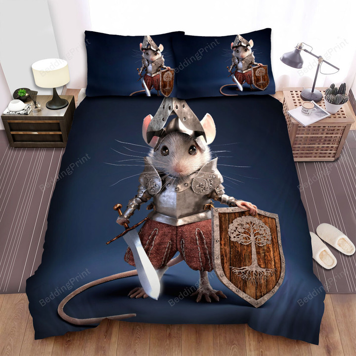 The Wild Animal - The Small Mouse Knight Bed Sheets Spread Duvet Cover Bedding Sets