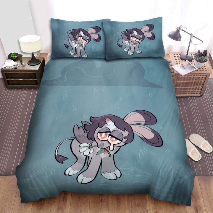 The Donkey Unicorn Broke His Horn Bed Sheets Spread Duvet Cover Bedding Sets