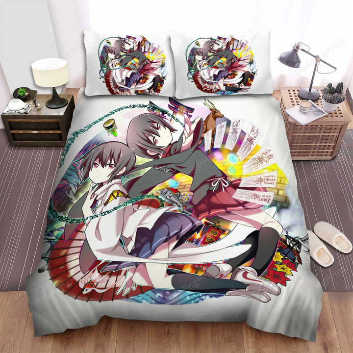 Nura: Rise Of The Yokai Clan Yura Keikain Artwork Bed Sheets Spread Duvet Cover Bedding Sets