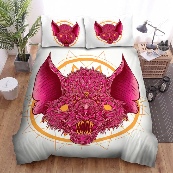The Wild Animal - The Bat Monster Art Style Bed Sheets Spread Duvet Cover Bedding Sets