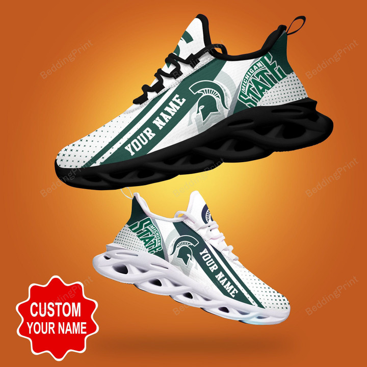 Michigan State Spartans NCAA Personalized Max Soul Shoes
