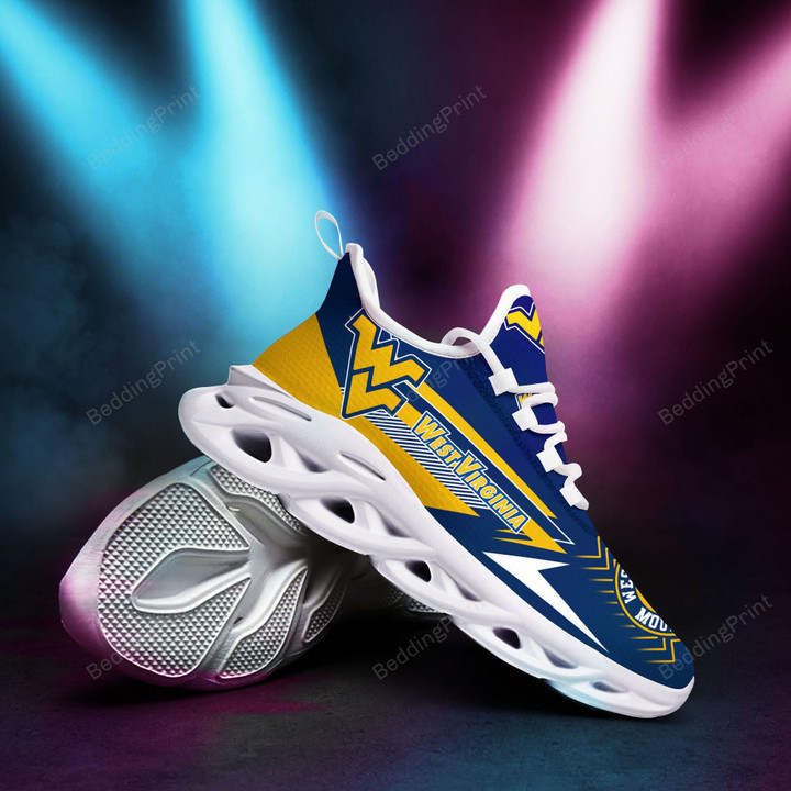 West Virginia Mountaineers NCAA Max Soul Shoes