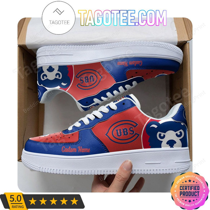 Chicago Cubs MLB Baseball Personalized Max Soul Shoes
