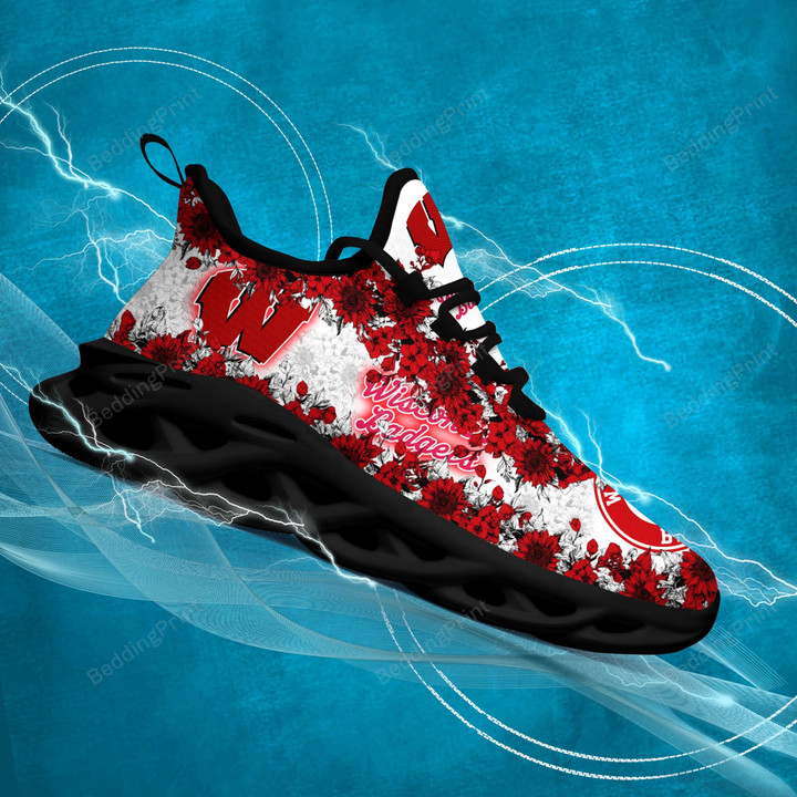Wisconsin Badgers NCAA Max Soul Shoes