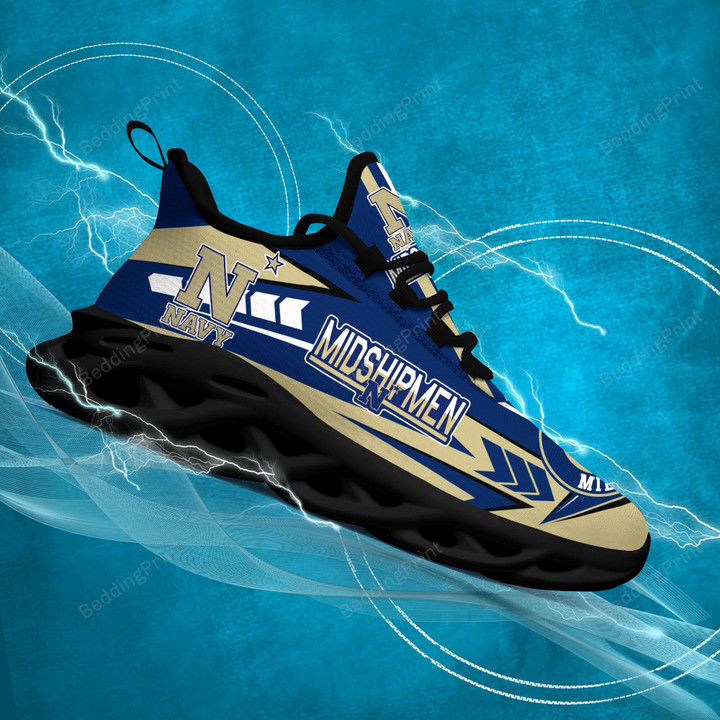 Navy Midshipmen NCAA Max Soul Shoes