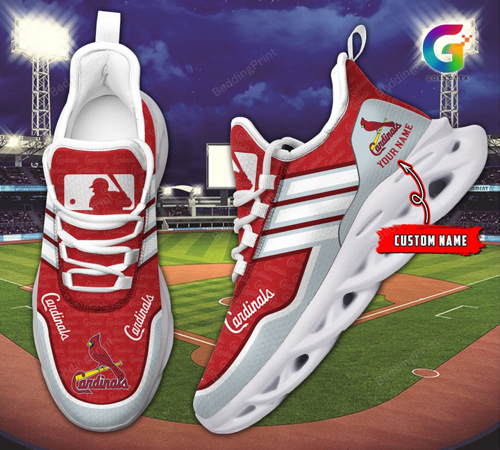 St Louis Cardinals Personalized Max Soul Shoes