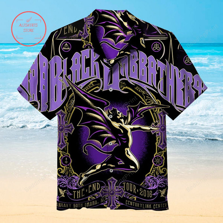 Black Sabbath 2016 the End World Tour Hawaiian Shirt