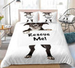 3d Black Dog Cotton Bed Sheets Spread Comforter Duvet Cover Bedding Sets