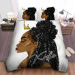 African Black Princess Personalized Custom Name Duvet Cover Bedding Set