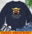 Baby Yoda And Chicago Bulls Ugly Christmas Sweater, All Over Print Sweatshirt