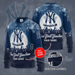 Personalized Custom Name New York Yankees Ugly Christmas Sweater, All Over Print Sweatshirt