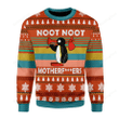 Merry Christmas Gearhomies Noot Noot Motherf*kers Ugly Christmas Sweater