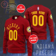 Personalized Custom Name And Number NBA Indiana Pacers Team Ugly Christmas Sweater, All Over Print Sweatshirt