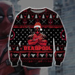 Deadpool Ugly Christmas Sweater, All Over Print Sweatshirt