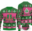 Alpha Kappa Alpha 1908 Sorority Inc Ugly Christmas Sweater, All Over Print Sweatshirt