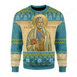 Merry Christmas Gearhomies Unisex Saint Peter 3D Ugly Christmas Sweater