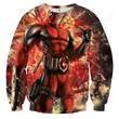 Deadpool Ugly Christmas Sweater, All Over Print Sweatshirt