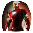 Lets Show Them Iron Man Ugly Christmas Sweater, All Over Print Sweatshirt